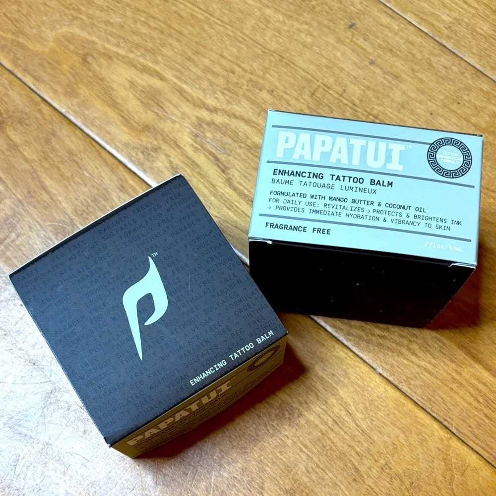 Papatui | Enhancing Tattoo Balm Fragrance Free Revitalize Protects Brightens 2